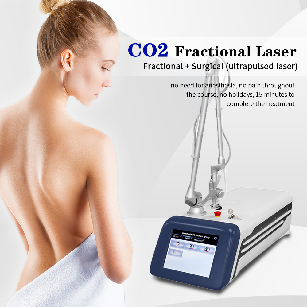 Portable Fractional Co2 Laser Beauty Salon Machine