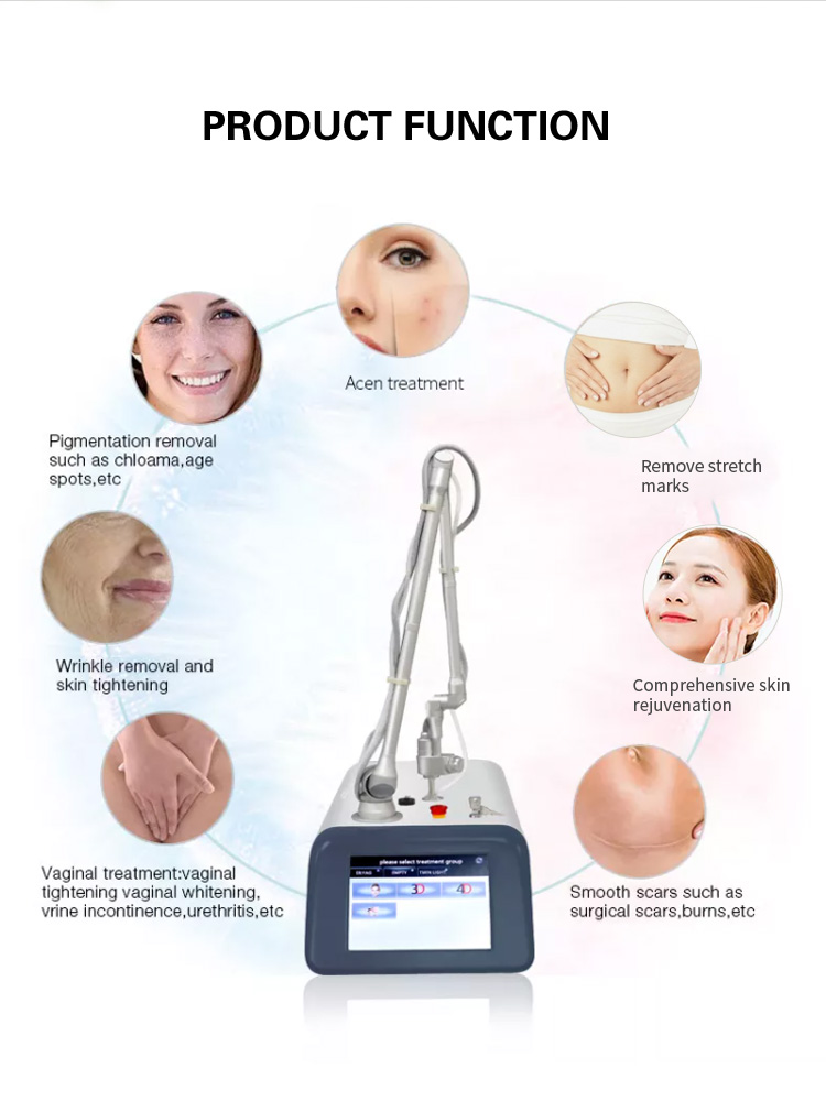 Portable Fractional Co2 Laser Beauty Salon Machine​