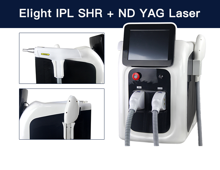 Portable IPL+ ND YAG 2 in 1 Multifunctional Beauty Equipment